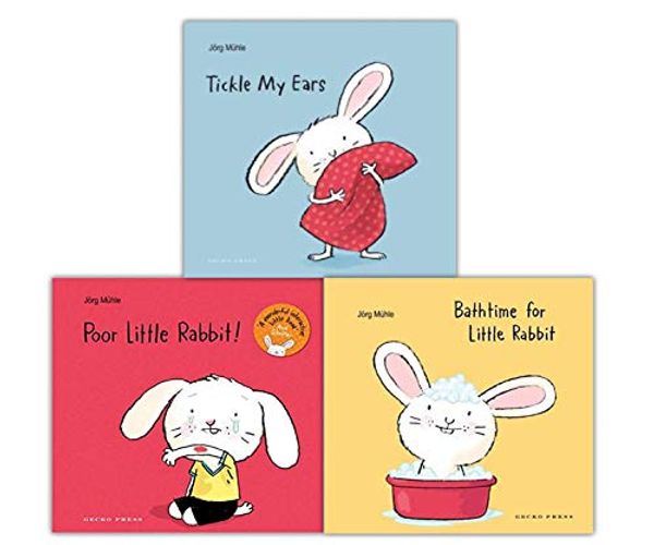 Cover Art for 9789526532172, Little Rabbit Collection 3 Board Books Set by Jorg Muhle (Poor Little Rabbit, Bathtime For Little Rabbit, Tickle My Ears) by 