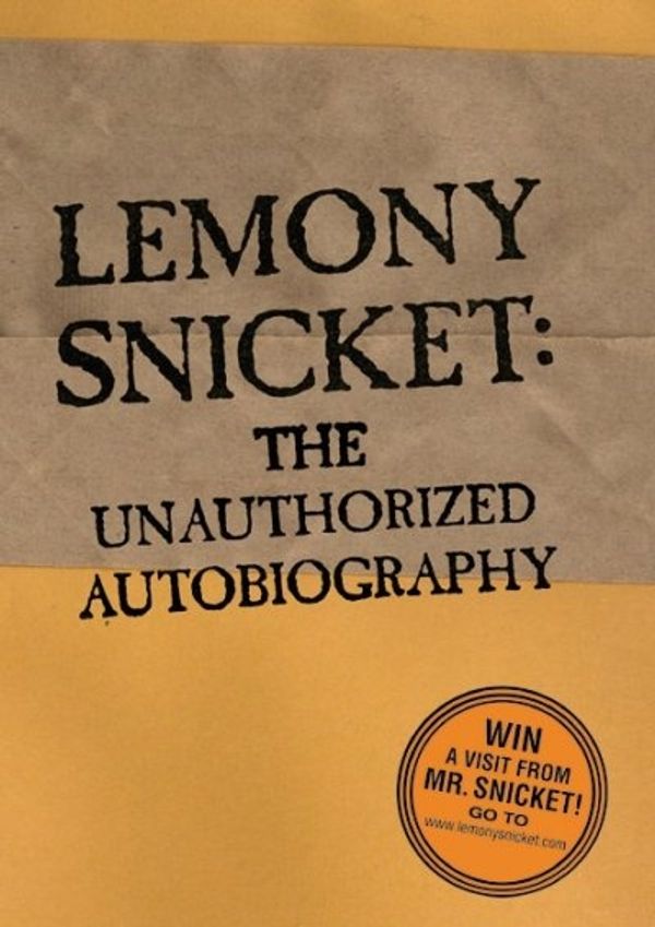 Cover Art for 9780060007195, Lemony Snicket by Lemony Snicket