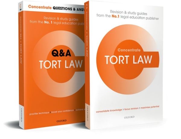 Cover Art for 9780198847656, Tort Law Revision Concentrate Pack: Law Revision and Study Guide by Carol (Formerly Lecturer in Law Brennan, Sr., Karen (Formerly Lecturer in Law Dyer, Sr.