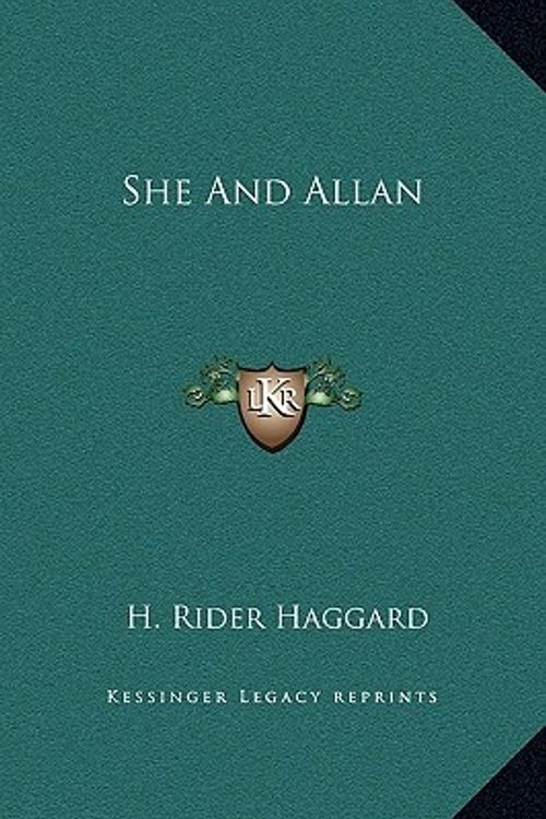Cover Art for 9781169314146, She and Allan by Sir H Rider Haggard