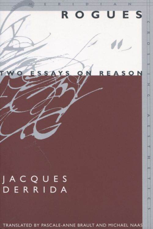 Cover Art for 9780804749510, Rogues by Jacques Derrida