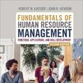 Cover Art for 9781544324487, Fundamentals of Human Resource Management: Functions, Applications, Skill Development 2ed by Robert N. Lussier, John R. Hendon