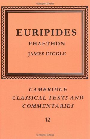 Cover Art for 9780521604246, Euripides: Phaethon by Euripides