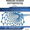 Cover Art for B01JXQS71K, Materials Science and Engineering by William D. Callister (2014-07-31) by William D. Callister