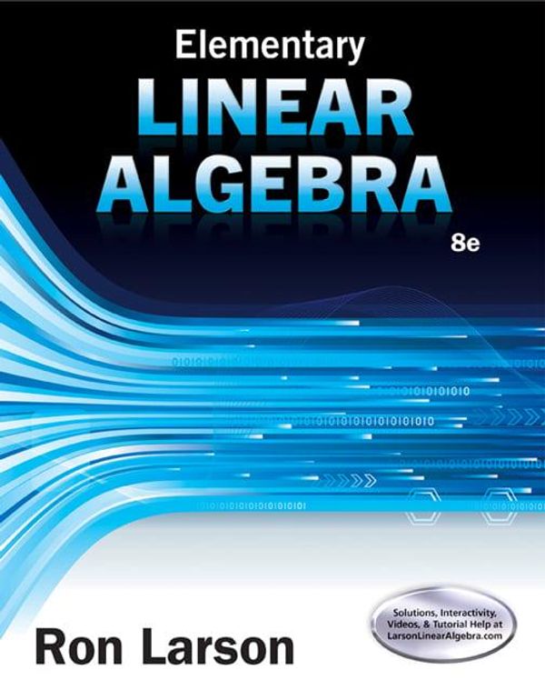 Cover Art for 9781305658004, Elementary Linear Algebra by Ron Larson