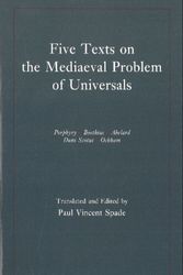 Cover Art for 9780872202498, Five Texts on the Medieval Problem of Universals by Paul Vincent Spade