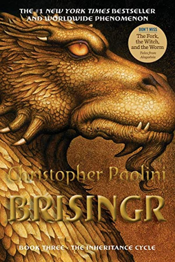 Cover Art for B001H4R4LQ, Brisingr (The Inheritance Cycle Book 3) by Christopher Paolini