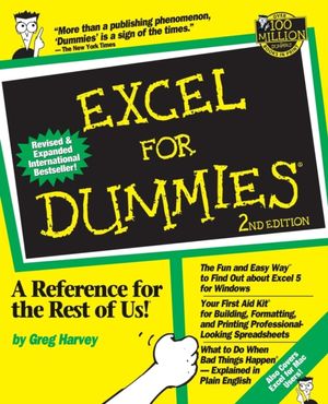 Cover Art for 9781568840505, Excel For Dummies by Greg Harvey