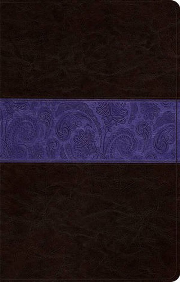 Cover Art for 9781433544446, ESV Large Print Thinline Reference Bible (TruTone, Brown/Plum, Paisley Design) by ESV Bibles by Crossway