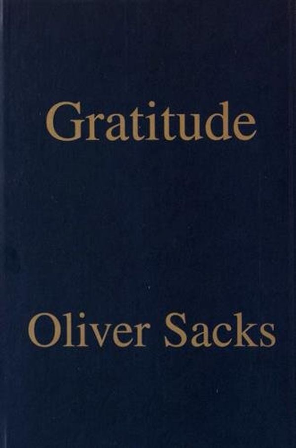 Cover Art for 9782267032314, Gratitude by Oliver Sacks