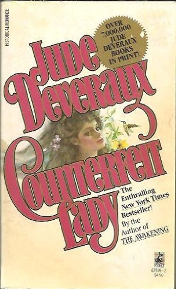 Cover Art for 9780671675196, Counterfeit Lady by Jude Deveraux, Linda Marrow