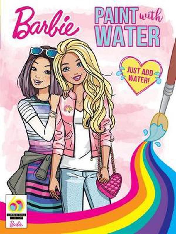 Cover Art for 9781760667207, Barbie: Paint With Water by Scholastic