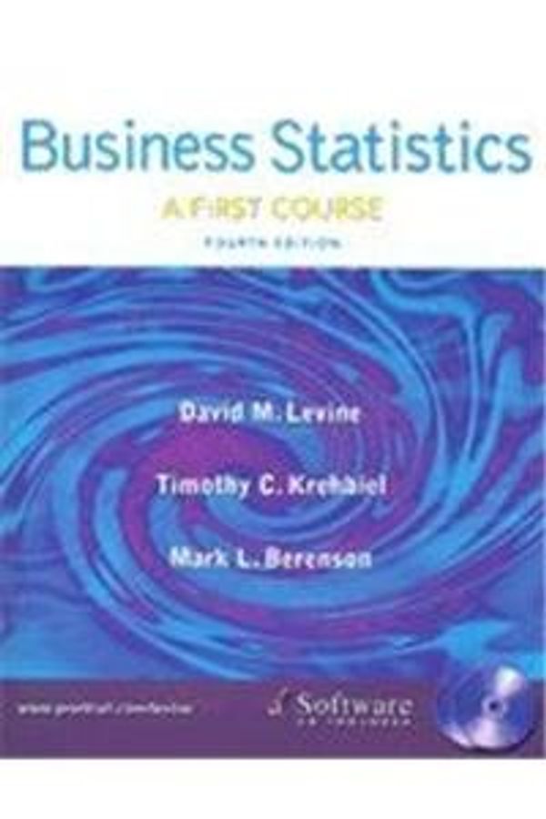 Cover Art for 9780132206204, Business Statistics by David M Levine