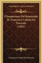 Cover Art for 9781167124686, L'Essamerone del Reuerendo M. Francesco Cattani Da Diacceto (1563) by Francesco Cattani Da Diacceto