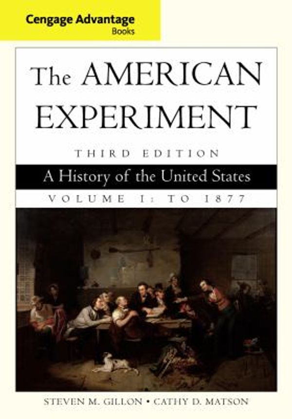 Cover Art for 9780840029539, Cengage Advantage Books: The American Experiment by Steven M. Gillon