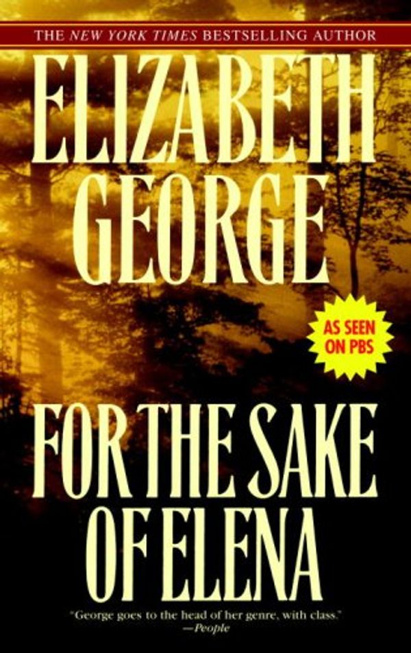 Cover Art for 9780553081183, For the Sake of Elena by Elizabeth George