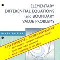 Cover Art for 9780470509814, Elementary Differential Equations and Boundary Value Problems, Binder Version by William E Boyce