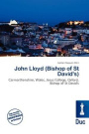 Cover Art for 9786136885612, John Lloyd (Bishop of St David's) by Jordan Naoum