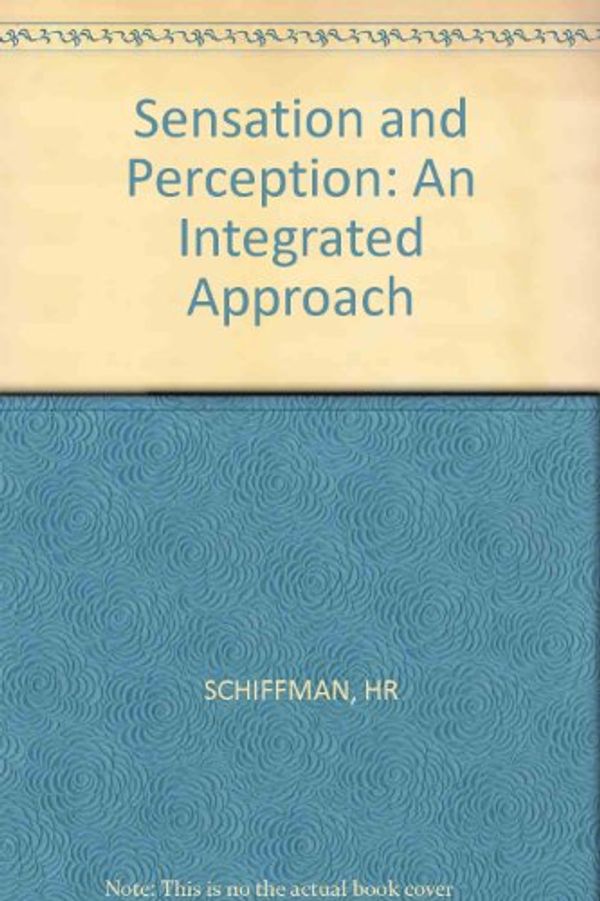 Cover Art for 9780471082088, Sensation and Perception by Unknown