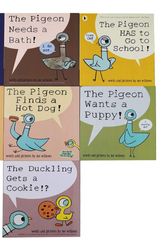 Cover Art for 9781529512595, Don't Let the Pigeon Series 7 Books Collection Set by Mo Willems (Pigeon Drive the Bus, Stay Up Late, Ducking Gets a Cookie, Finds a Hot Dog, Needs a Bath, Wants a Puppy & Has to Go to School) by Mo Willems