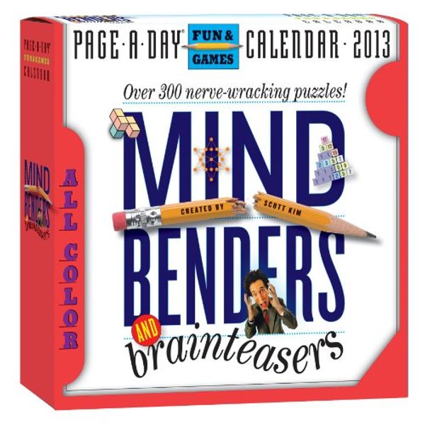 Cover Art for 9780761167433, Mind Benders and Brainteasers 2013 by Scott Kim