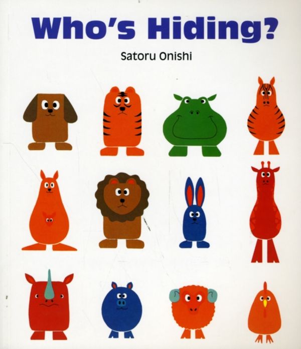 Cover Art for 9781877467134, Who's Hiding? by Satoru Onishi