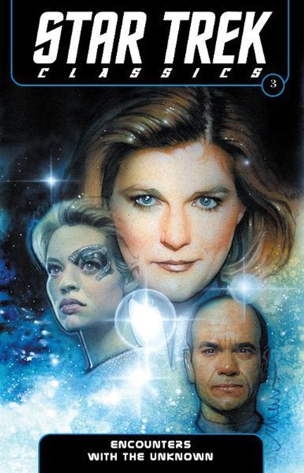 Cover Art for 9781613774304, Star Trek Classics Volume 3: Encounters with the Unknown by Archer, Nathan; Young, Janine Ellen; Young, Doselle; Abnett, Dan; Lanning, Andy; Rusch, Kristine Kathryn; Smith, Dean Wesley; Moy, Jeffrey; Roach, David; Teranishi, Robert; Struzan, Drew
