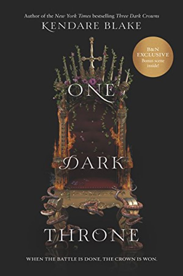 Cover Art for 9780062697301, One Dark Throne by Kendare Blake