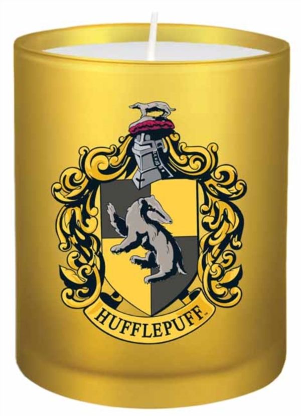 Cover Art for 9781682984956, H Potter: Hufflepuff Glass Votive Candle by Insight Editions