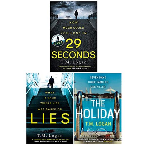 Cover Art for 9789123893751, T.M. Logan 3 Books Collection Set (The Holiday,Lies,29 Seconds) by T.m. Logan