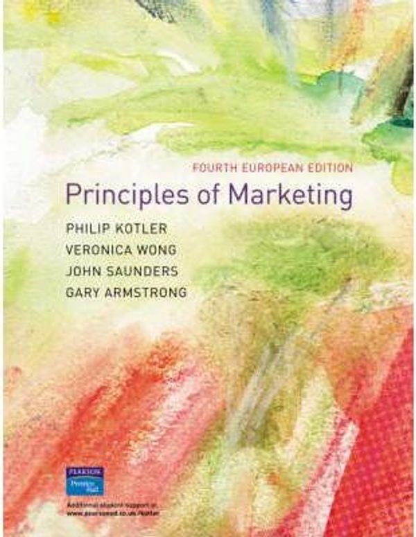 Cover Art for 9781405823531, Principles of Marketing by Philip Kotler