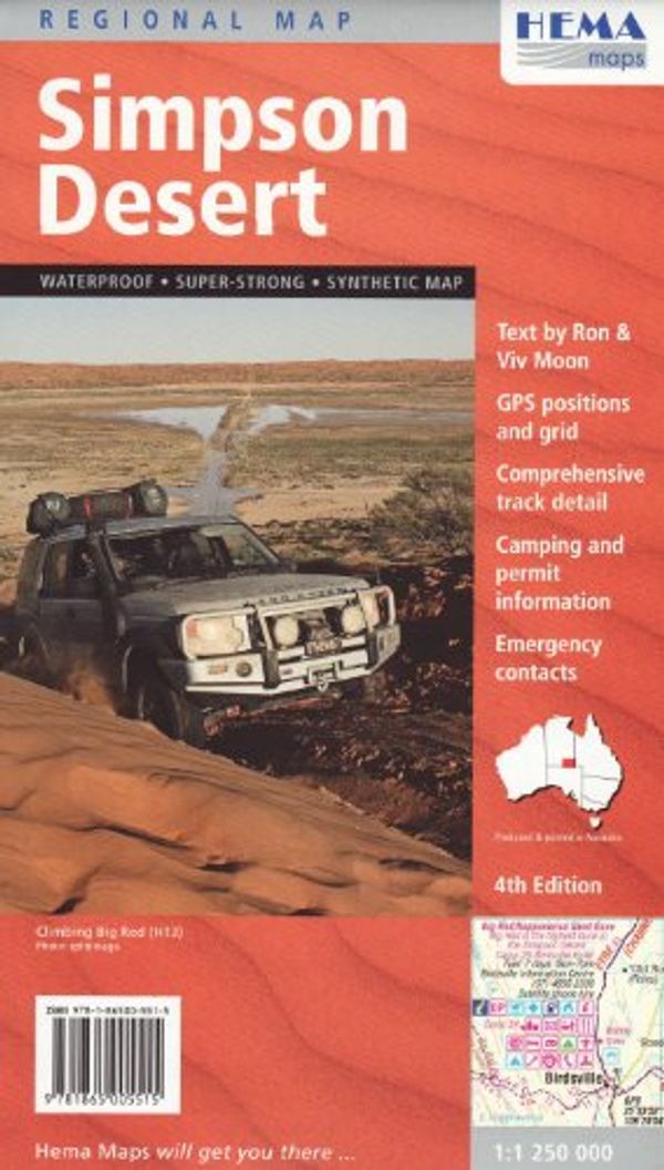 Cover Art for 9781865005515, Simpson Desert by 