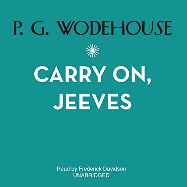 Cover Art for 9780792778677, Carry On, Jeeves by P G. Wodehouse