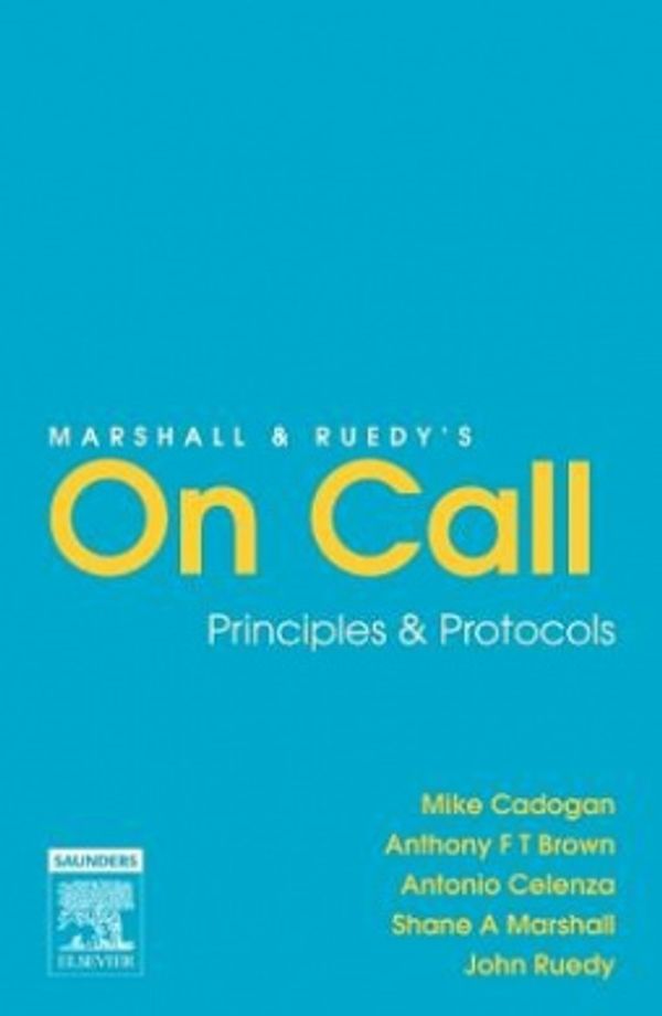 Cover Art for 9780729538039, On Call Principles and Protocols Australian Edition by Mike Cadogan