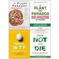 Cover Art for 9789123803040, Plant Paradox Cookbook [Hardcover], Plant Anomaly Paradox Diet Evolution, Food Wtf Should I Eat, How Not To Die 4 Books Collection Set by Dr. Steven R. Gundry, MD, Mark Hyman Iota, Dr. Michael Greger M.D., Gene Stone