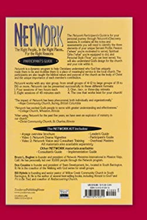 Cover Art for 9780310412311, Network: Participants Guide by Bruce L. Bugbee