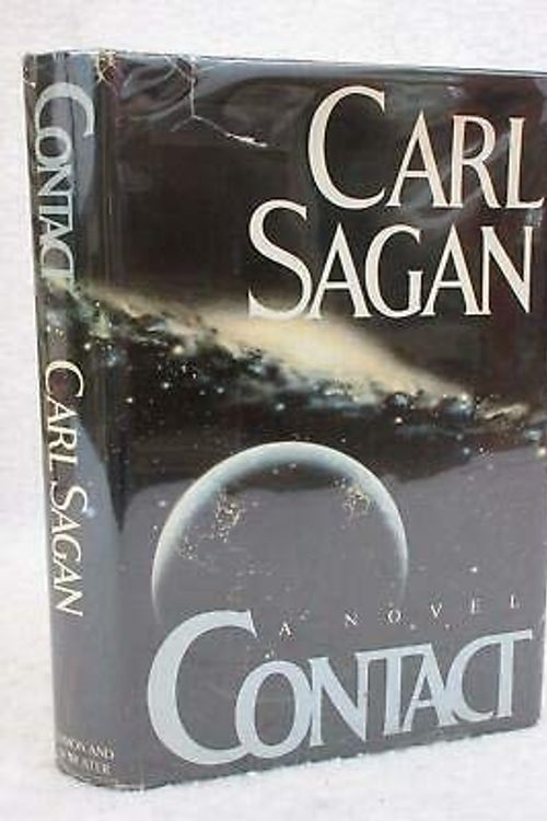 Cover Art for B089KP6XD4, Carl Sagan CONTACT A Novel 1985 Simon & Schuster, NY Early Book Club Edition by unknown