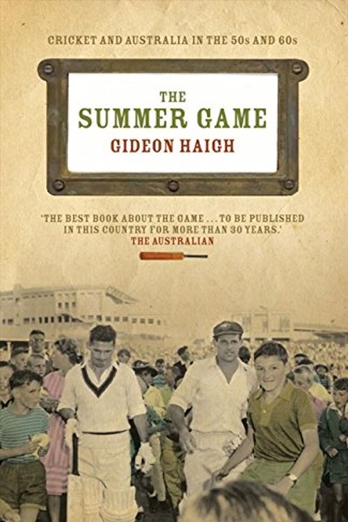 Cover Art for 9780733320033, The Summer Game by Gideon Haigh