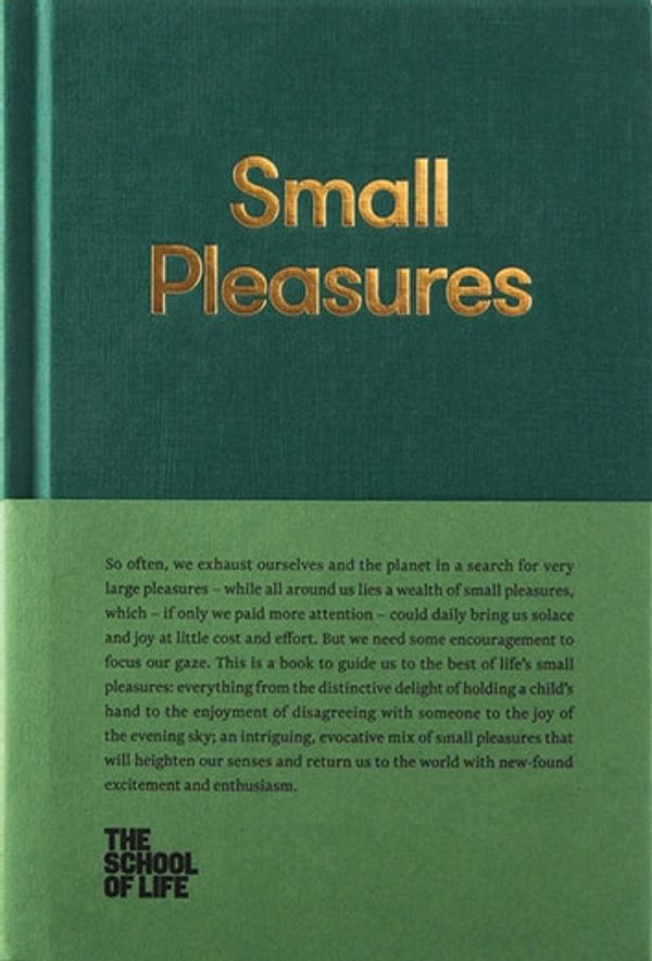 Cover Art for 9780993538780, Small Pleasures by The School of Life