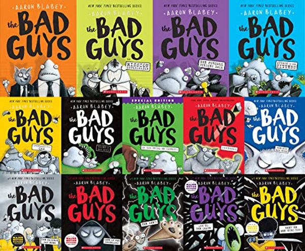 Cover Art for 9781338575309, Bad Guys Book Series 1-15 by Aaron Blabey