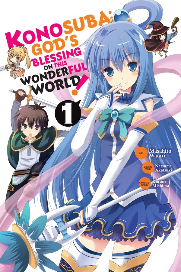 Cover Art for 9780316468664, Konosuba: God's Blessing on This Wonderful World, Vol. 1 (manga) by Masahito Watari, Natsume Akatsuki
