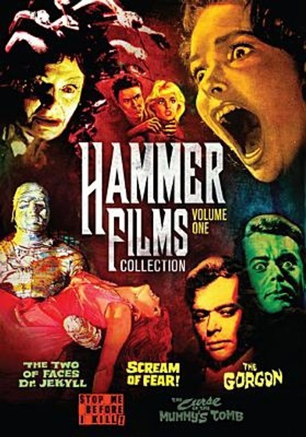 Cover Art for 0683904540423, Hammer Film Collection - 5 Movie Pack: The Two Faces of Dr. Jekyll, Scream of Fear, The Gorgon, Stop Me Before I Kill, The Curse of the Mummy's Tomb by 