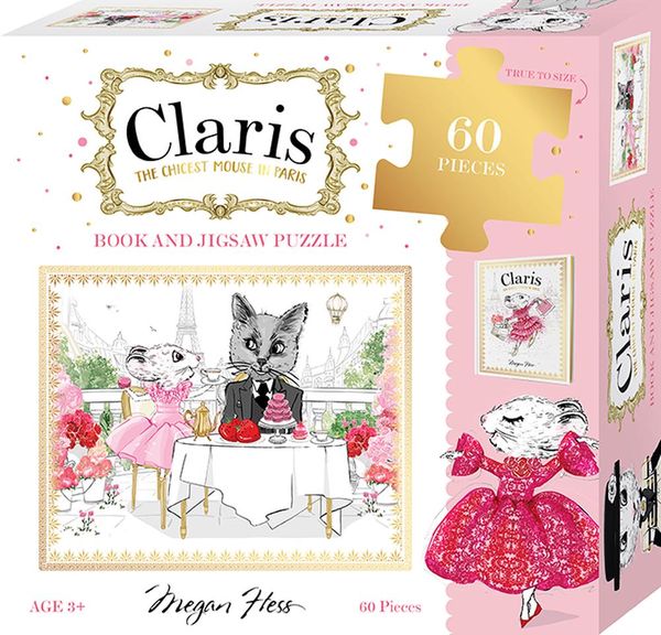 Cover Art for 9781760507817, Claris Book & 60 Piece Puzzle Set by Megan Hess