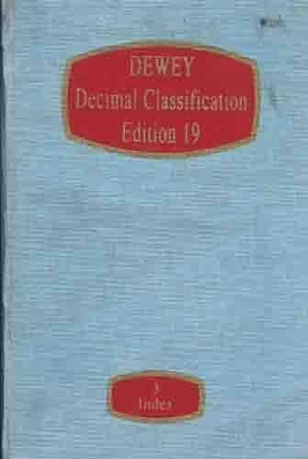 Cover Art for 9780910608237, Dewey Decimal Classification and Relative Index by Melvil Dewey