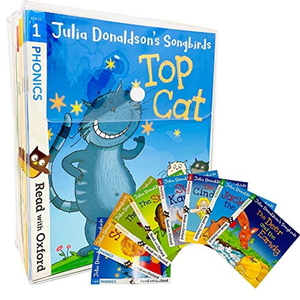 Cover Art for 9780198411093, Oxford Reading Tree Read at home Songbirds Phonics Collection Julia Donaldson 36 Books Set Pack RRP: £128.82 (Stage 1,2,3,4,5,6) (Read at Home) by Julia Donaldson