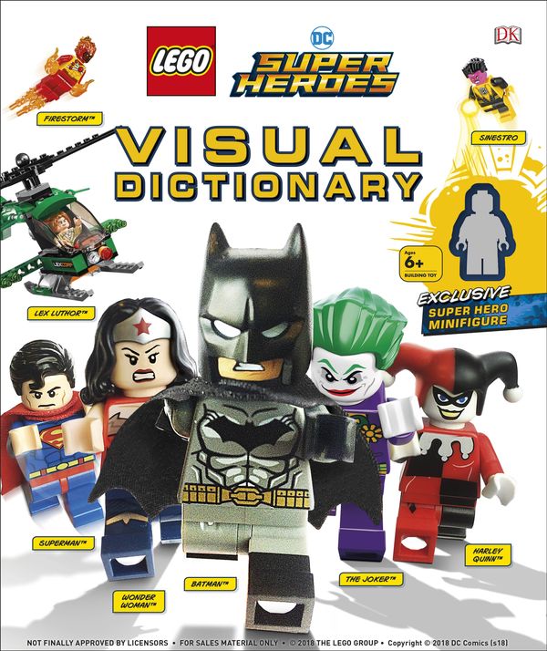 Cover Art for 9780241320037, LEGO DC Super Heroes Visual Dictionary by Dk