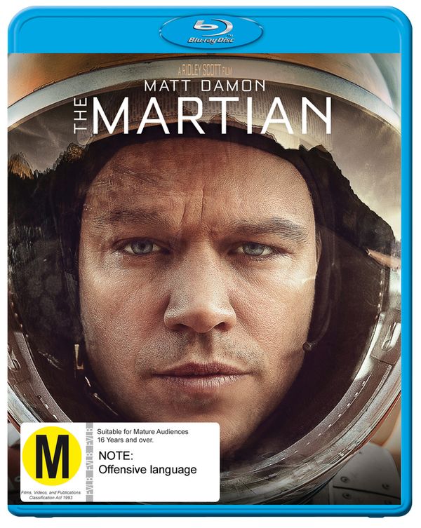 Cover Art for 5053083069124, The Martian Blu-ray [Region 4] by NZ Movies