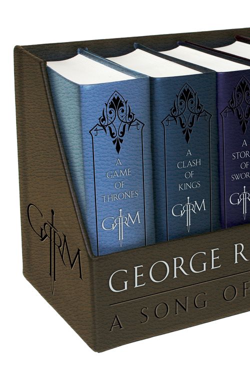 Cover Art for 9781101965481, George R. R. Martin's a Game of Thrones Boxed Set: A Game of Thrones / a Clash of Kings / a Storm of Swords / a Feast for Crows / a Dance With Dragons (Song of Ice and Fire) by George R. R. Martin
