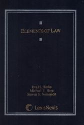 Cover Art for 9780820563442, Elements of Law by Eva H. Hanks