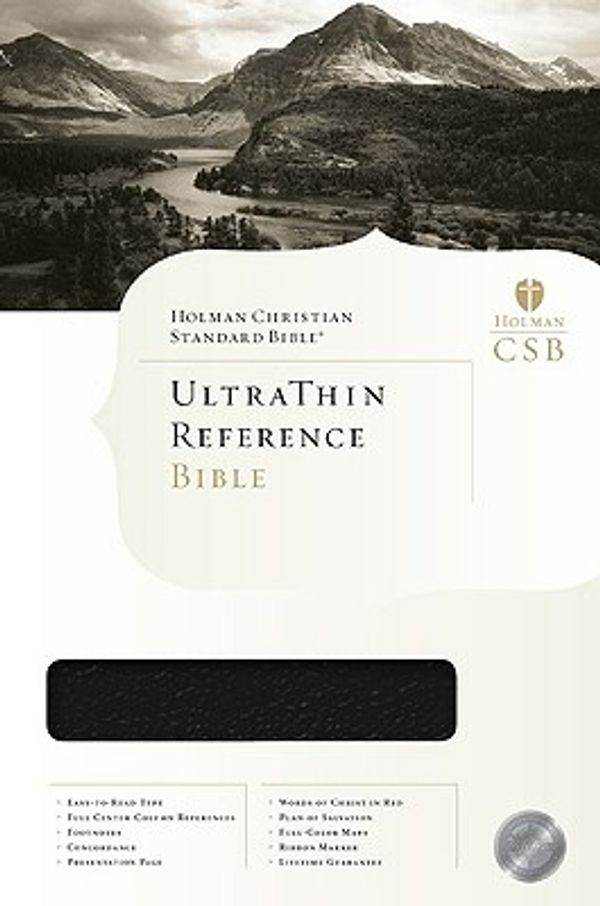 Cover Art for 9781586401344, Ultrathin Reference Bible-Hcsb by Holman Bible Staff